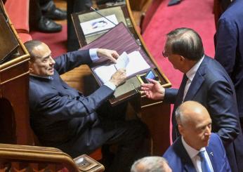 Scontro tra Berlusconi e La Russa nell’Aula del Senato, il video