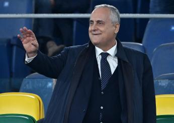 Lotito Lazio. Nota del patron dopo le dichiarazioni di Tare e Sarri