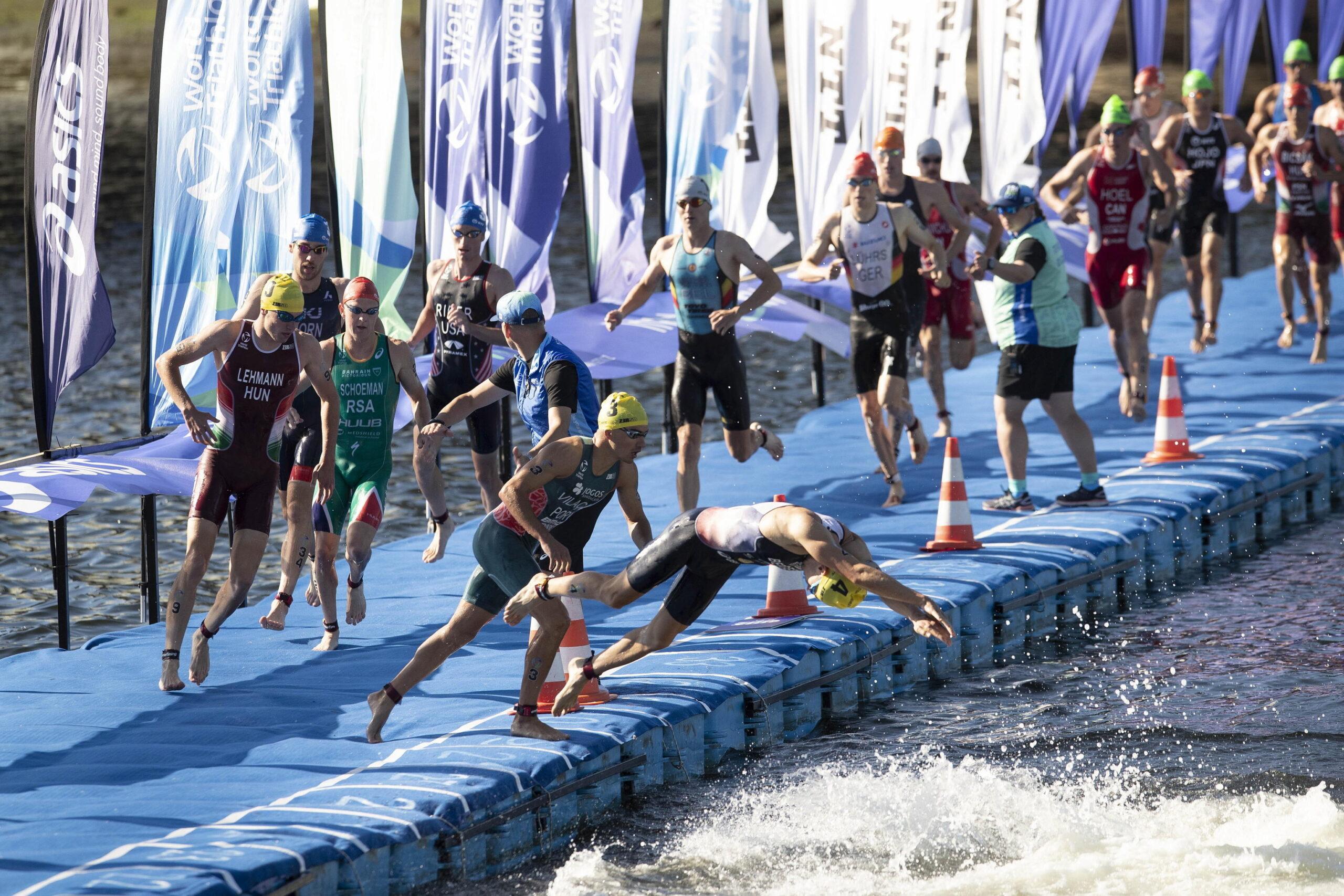 La World Triathlon Cup arriva a Roma