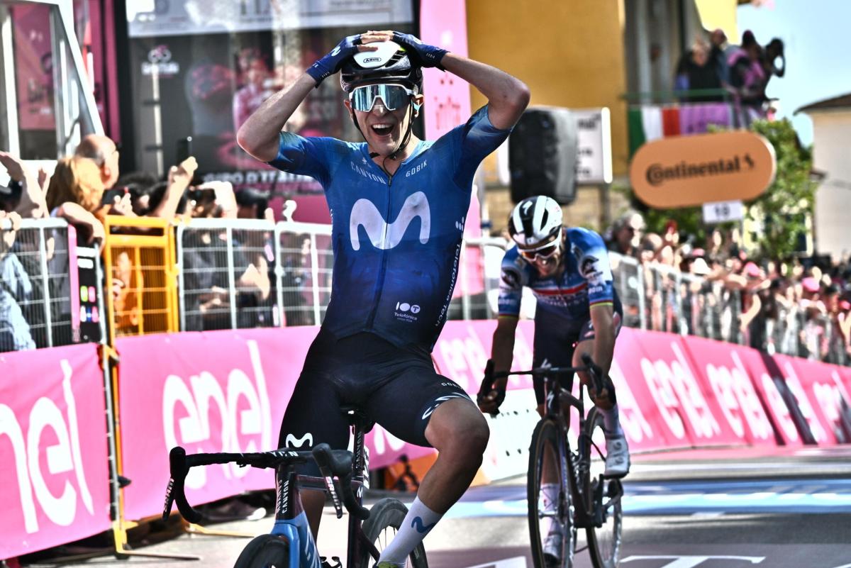 Giro d’Italia 2024, Sanchez batte Alaphilippe a Rapolano Terme