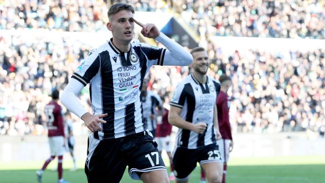 Udinese, Lucca non si ferma più: terza rete nelle ultime cinque gare e media da top europeo