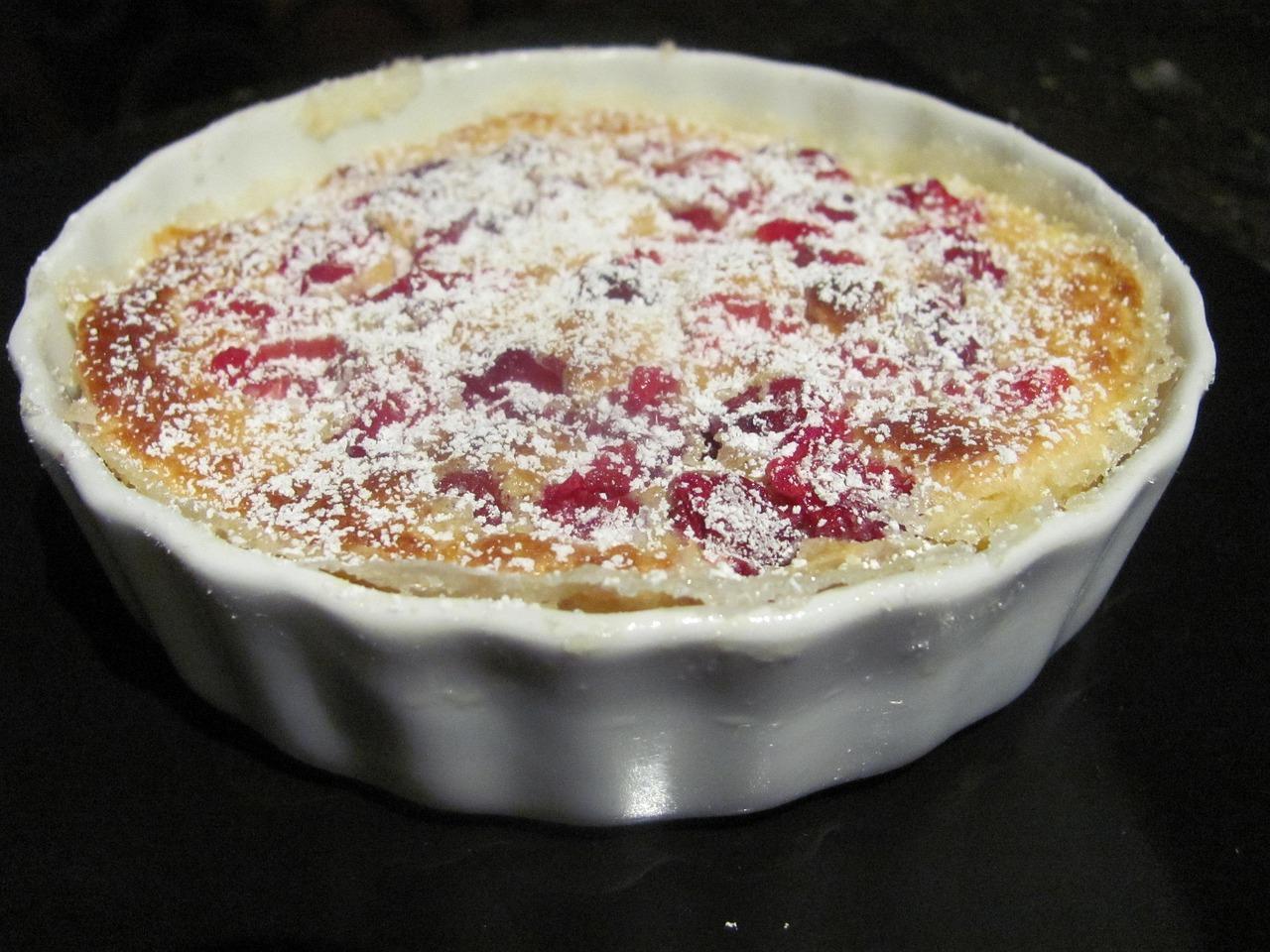 clafoutis di fragole