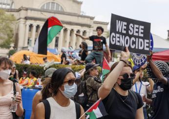 Usa, Columbia: studenti occupano l’Università e protestano per la Palestina | VIDEO