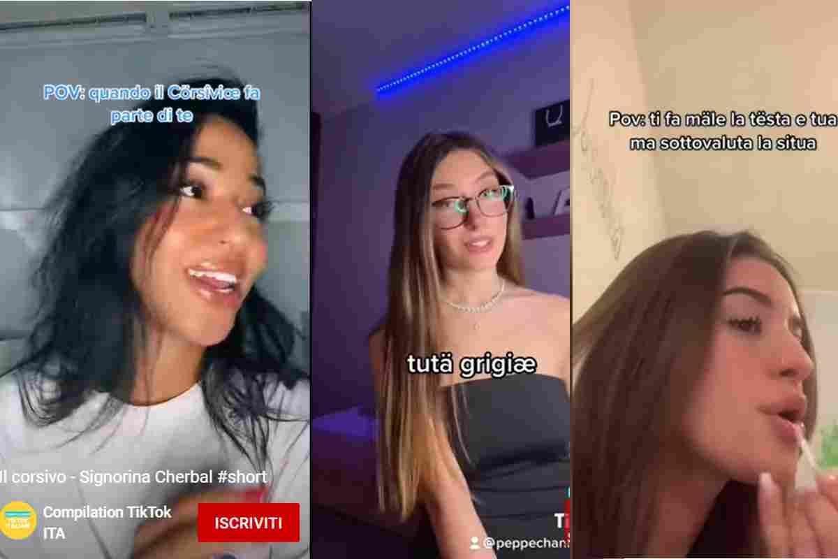 Parlare in corsivo: da Tik Tok arriva la nuova tendenza dei giovani