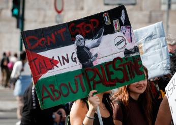 Manifestazioni pro-Palestina in Europa: migliaia di persone nelle p…