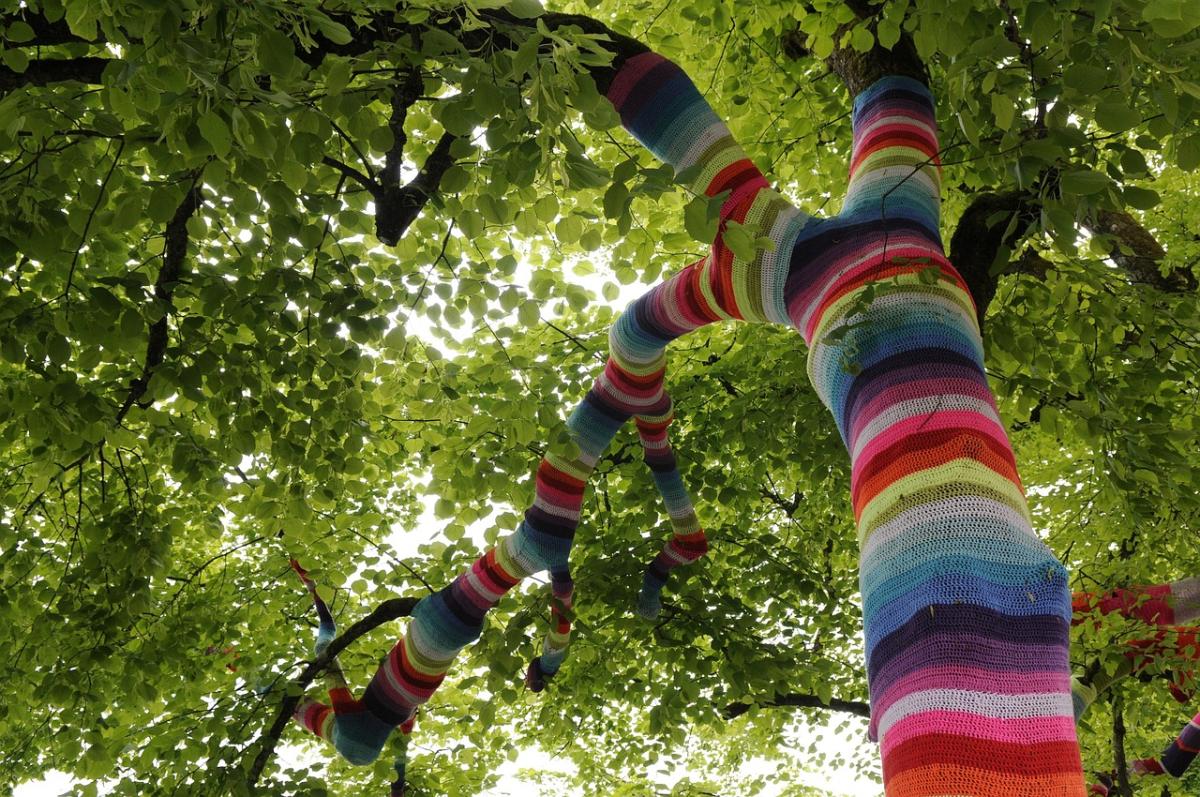 Yarn Bombing: cos’è la nuova forma di street art