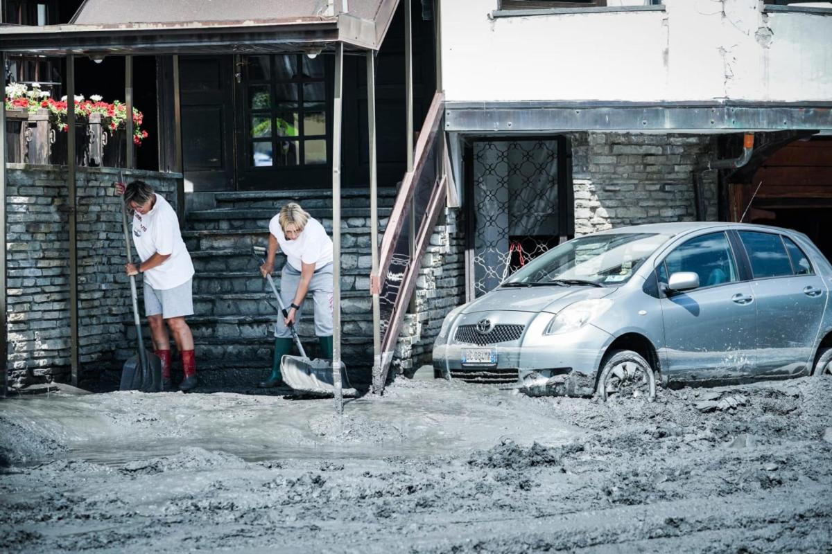 Tsunami di fango a Bardonecchia: i 5 dispersi stanno bene