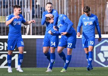 Empoli-Monza 3-0, che partenza per Nicola: decide la tripletta di Zurkowski