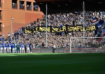 Protesta Sampdoria, giocatori uniti ai tifosi contro la società