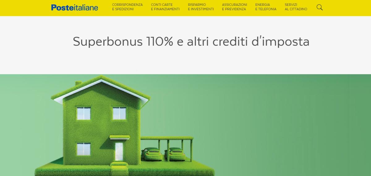 Superbonus Poste Italiane: a ottobre riparte l’acquisto dei crediti…