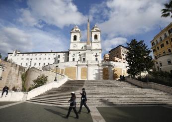 Con la Maserati sulla Scalinata di Trinità dei Monti