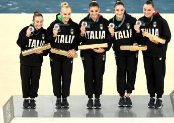 Olimpiadi 2024, Italia storica medaglia d’argento nella ginnastica artistica. Pagnini: “Meravigliose! Ecco cosa mi aspetto adesso”