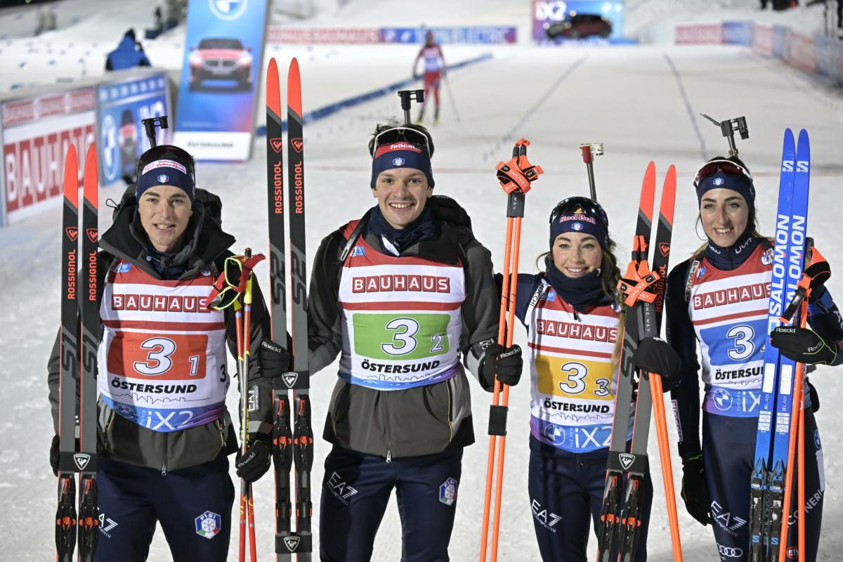 Coppa del Mondo Biathlon, Italia: il quartetto conquista il podio n…