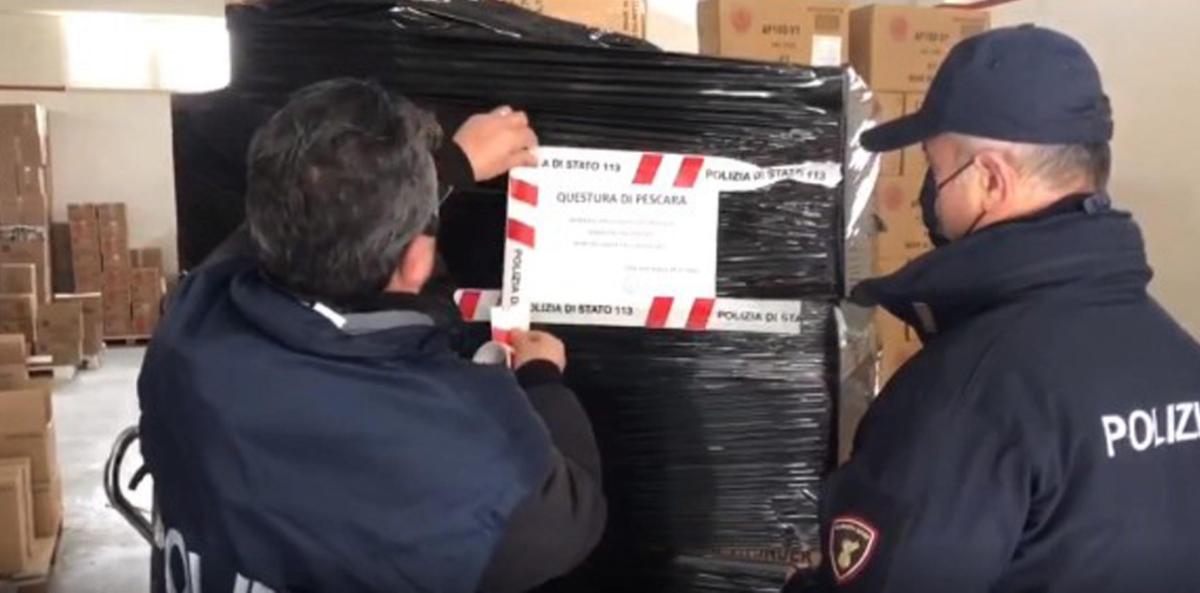 Taranto, 160 kg di fuochi d’artificio sequestrati illegalmente in d…