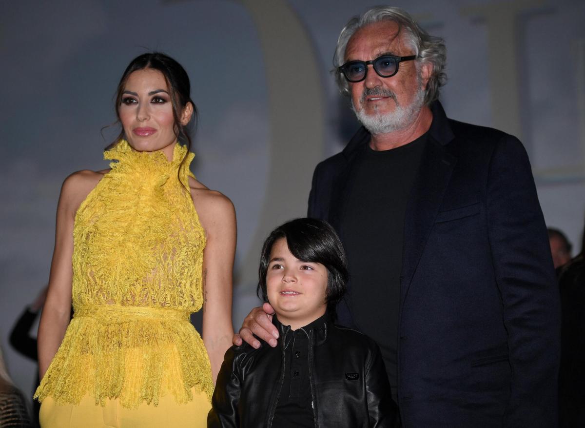 Flavio Briatore e Elisabetta Gregoraci insieme per il compleanno de…