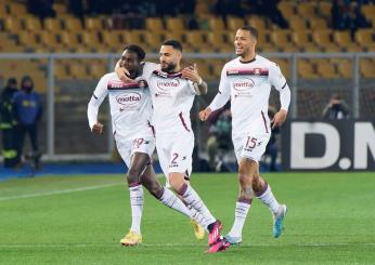 Lecce Salernitana 1-2, i granata tornano alla vittoria dopo 3 mesi