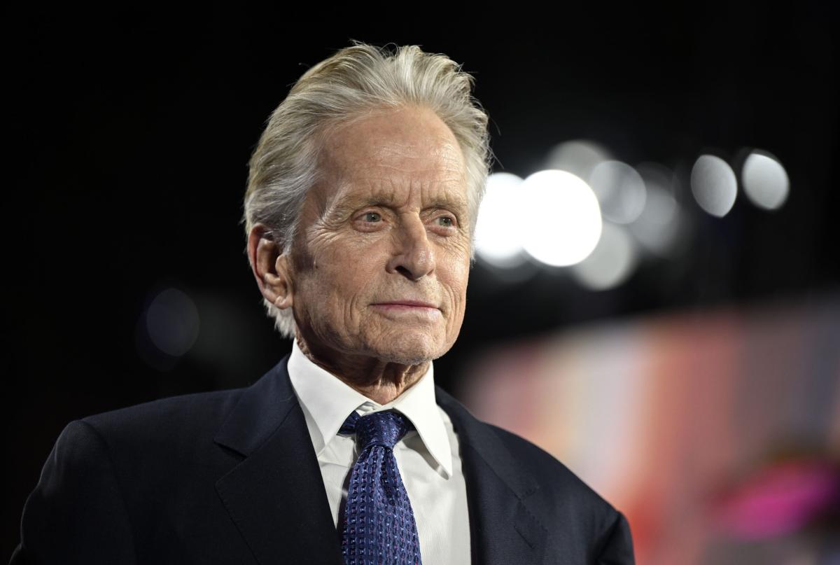 Michael Douglas premiato con la Palma D’Oro al Festival di Cannes