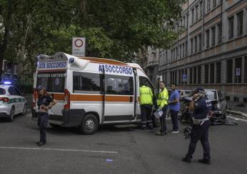 Milano, incidente sulla circonvallazione: ambulanza si scontra con …