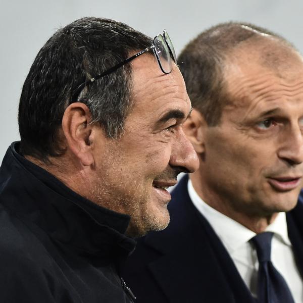 Juventus Lazio, Allegri: “Siamo stati ordinati”. Sarri: “Deluso dal risultato, abbiamo concesso pochissimo”