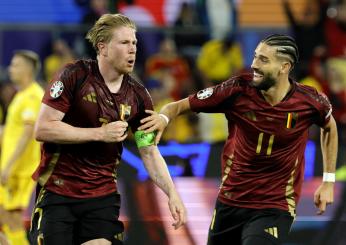 Euro 2024, il Belgio si riscatta: 2-0 alla Romania. Cronaca e tabellino