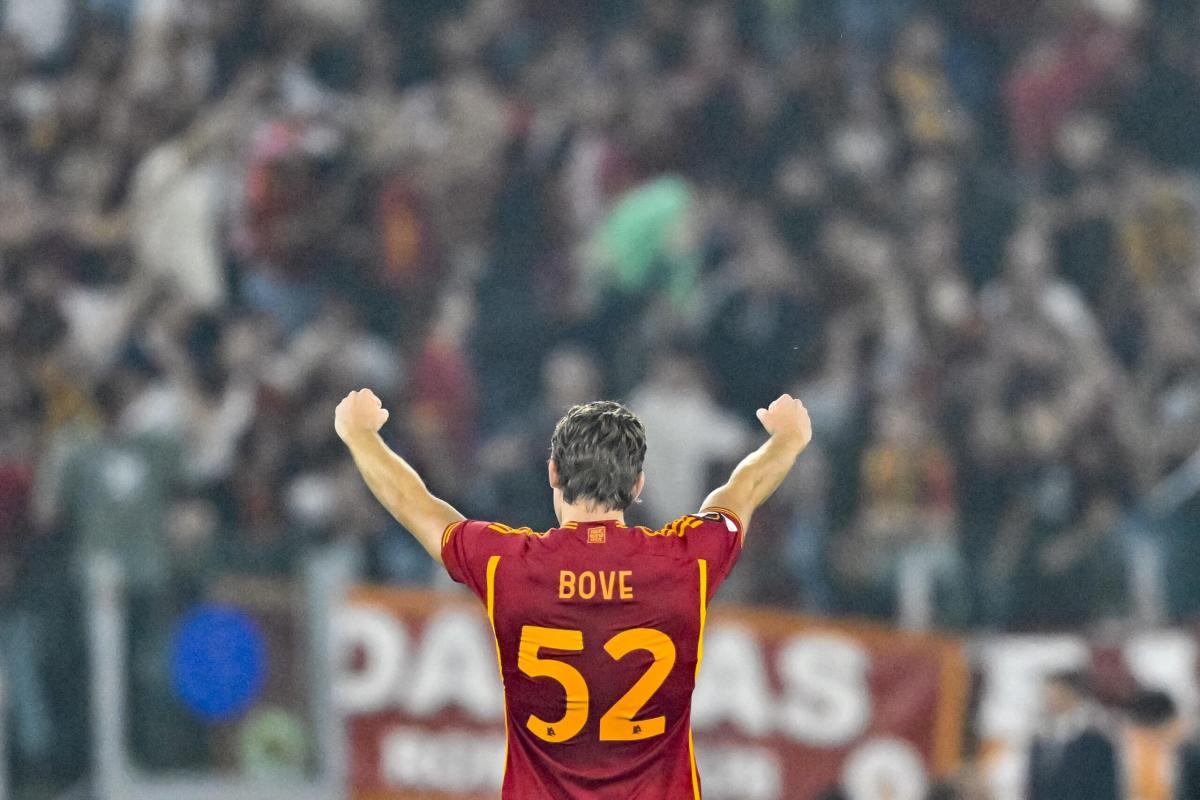 Roma – Slavia Praga Bove primo gol da record in Europa League dopo 43”, è il più veloce di sempre per i giallorossi