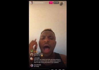 Nigeria, Osimhen è una furia contro il ct della nazionale. Le accuse su Instagram: “E’ un bugiardo, pubblicherò gli screenshot!”| VIDEO