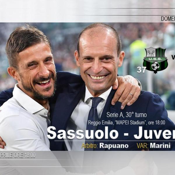 La Vecchia Signora arriva nel suo feudo, in Emilia Romagna: diretta Tv e diretta streaming di Sassuolo-Juventus