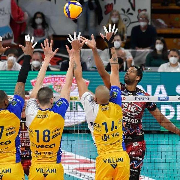 Volley, playoff: Perugia e Modena in campo per gara 3