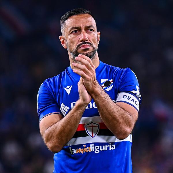 Fabio Quagliarella lascia il campo in lacrime ma giura eterno amore alla Sampdoria | VIDEO