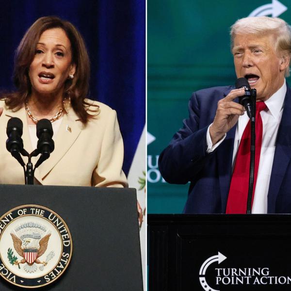 Elezioni Usa 2024, Harris in vantaggio su Trump di tre punti: la vicepresidente raggiunge il 50%