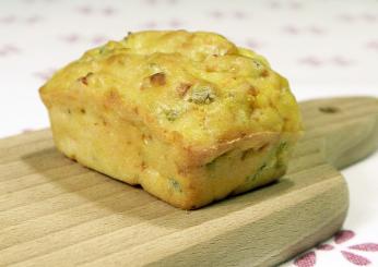 Per Pasqua ecco il plumcake salato con verdure, anche veg