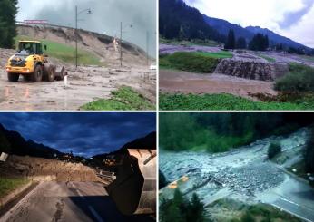 Maltempo in Trentino Alto Adige: forti temporali, frane e torrenti esondati