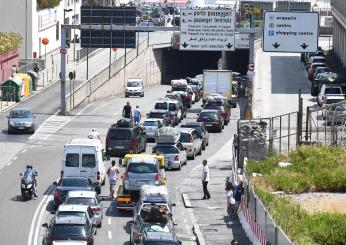 Genova, incidente in A12: maxi tamponamento, sette auto coinvolte