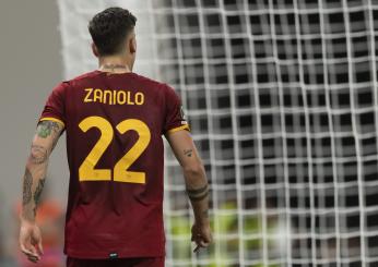 Zaniolo Roma è scontro