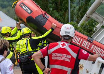 Lago Maggiore, scontro tra motoscafo e gommone: sette feriti tra cui uno grave