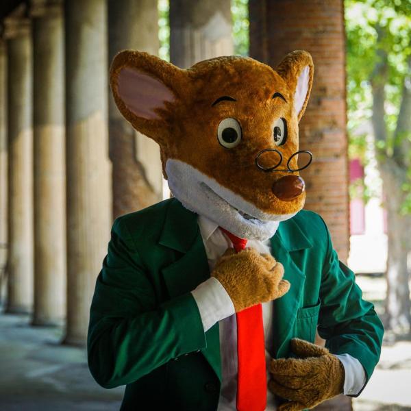 Geronimo Stilton libri a Roma per un tour nelle biblioteche italiane