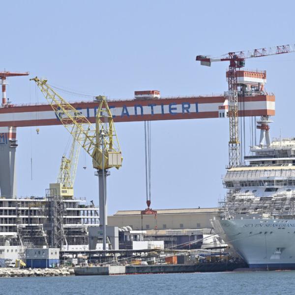 Italia, eolico off-shore e crociere fondamentali per Fincantieri