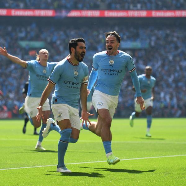 Manchester City vince la FA Cup grazie alla doppietta di Gundogan. Battutto lo United per 2-1