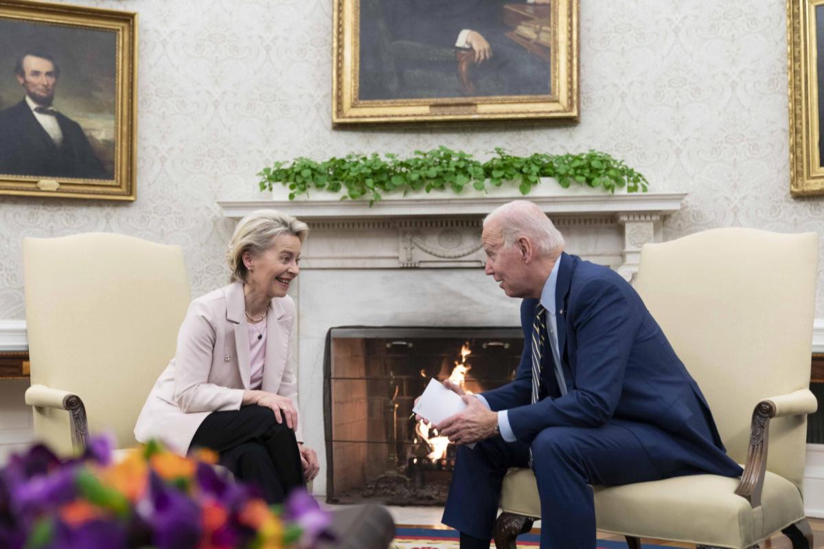 Incontro tra Joe Biden ed Ursula Von der Leyen: “La Russia pagherà …