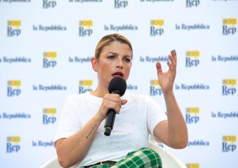 Emma Marrone alla festa del Napoli scappa da Stefano De Martino