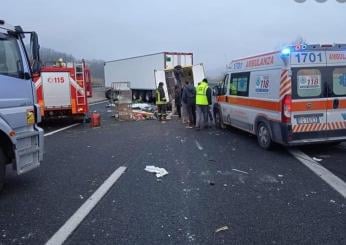 Lecce, incidente stradale sulla statale Maglie-Lecce oggi 19 ottobr…