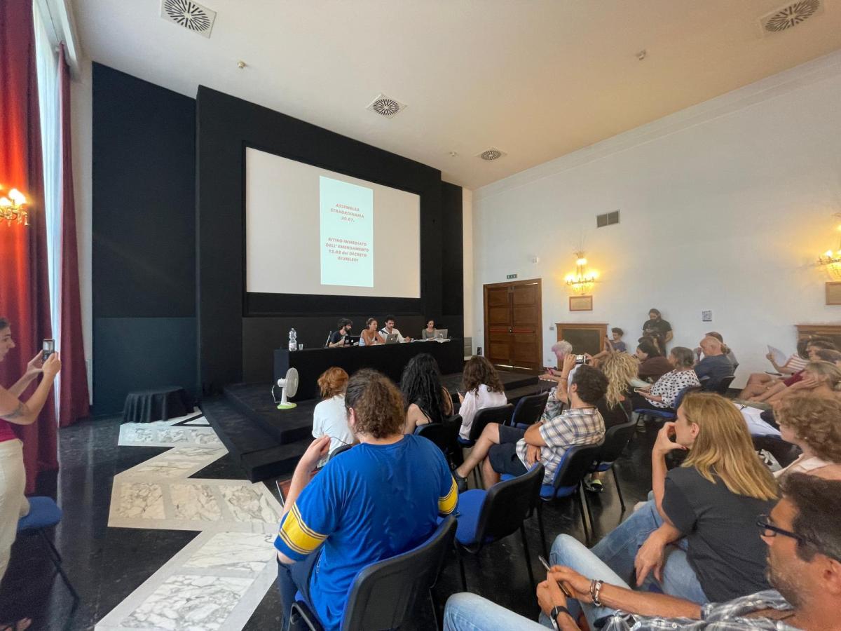 Cinema, Centro Sperimentale protesta degli studenti: “Politica fuor…