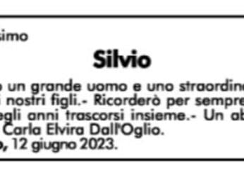 Berlusconi, il necrologio della prima moglie sul Corriere