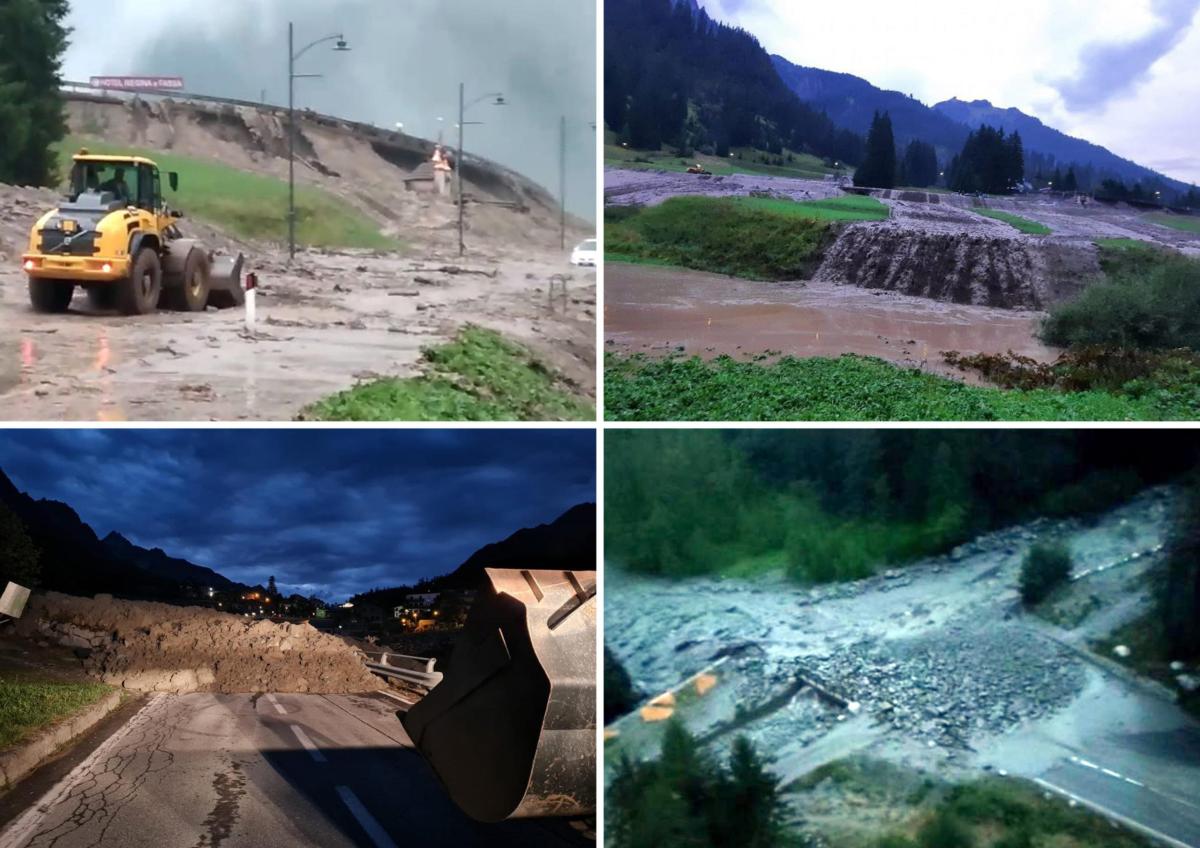 Maltempo in Trentino Alto Adige: forti temporali, frane e torrenti …