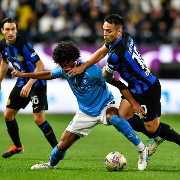 Inter-Napoli 1-0: Martinez regala la supercoppa all’Inter