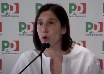 Pd, Schlein sulla manifestazione dell’11 novembre: “Chiederemo il cessate il fuoco, no a bandiere pro-Hamas”