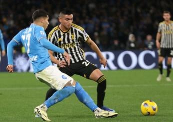 Juventus, infortunio per Alcaraz: lesione muscolare per l’argentino che salta l’Atalanta