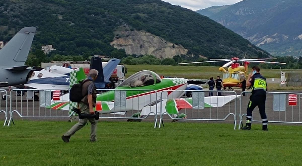 L’Aquila, incidente all’Air Show: uomo investito da una cisterna, morto sul colpo