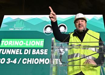 Salvini a Chiomonte difende la TAV: “Oggi è una giornata storica. I…