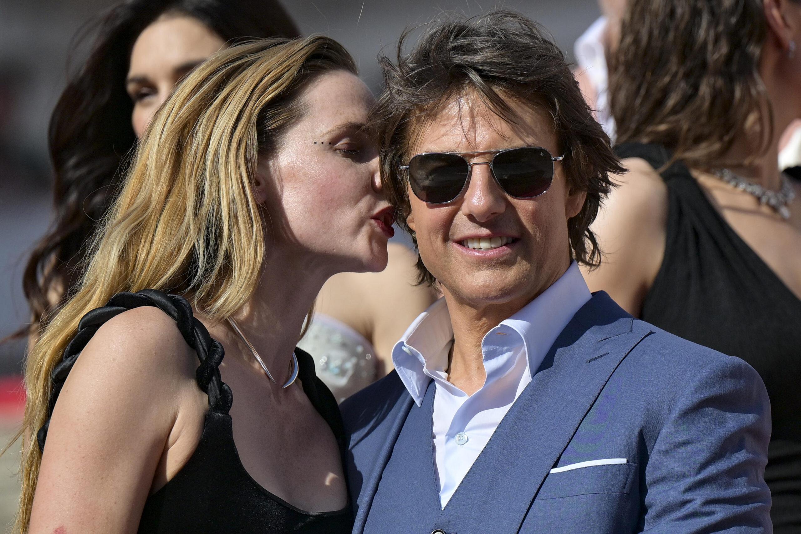 Tom Cruise a Roma per Mission Impossible 7, presentazione mondiale del film con Rebecca Ferguson